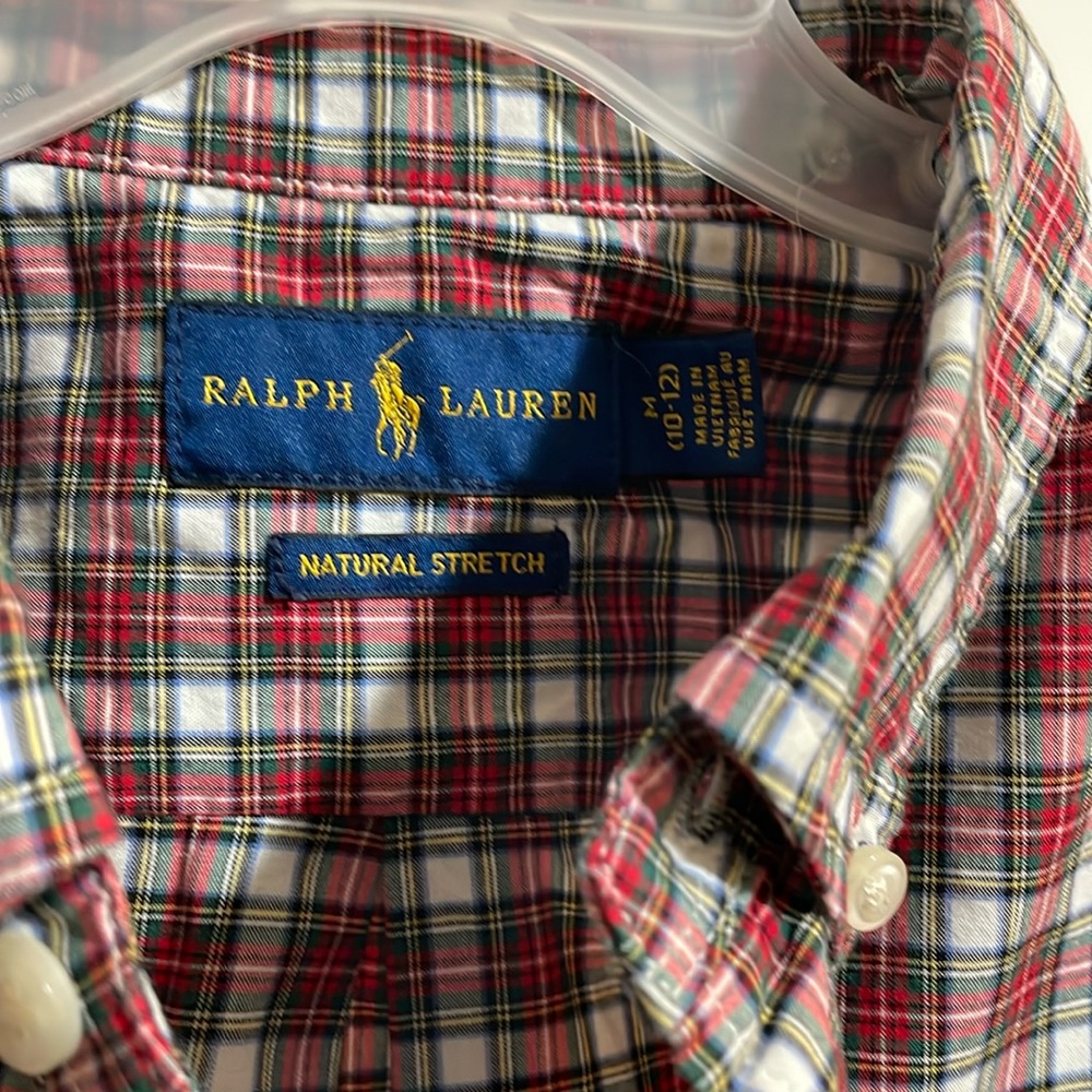 Long sleeve shirt, boys, size 10-12